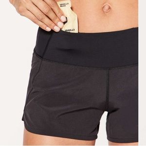 Lululemon Run Times Short II *4"